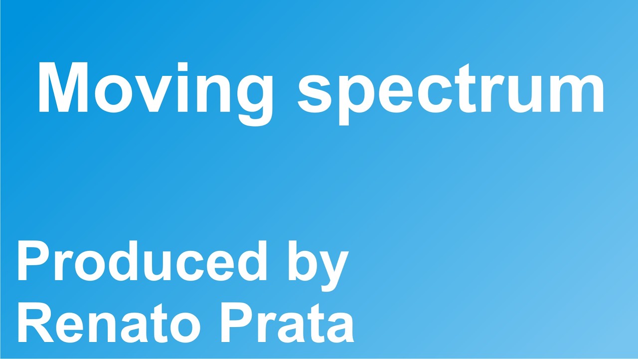 Moving spectrum