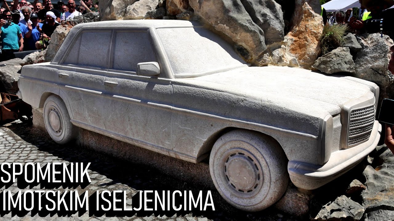 IMOTSKI - Otkrivanje Spomenika Mercedesu & Imotskim Iseljenicima