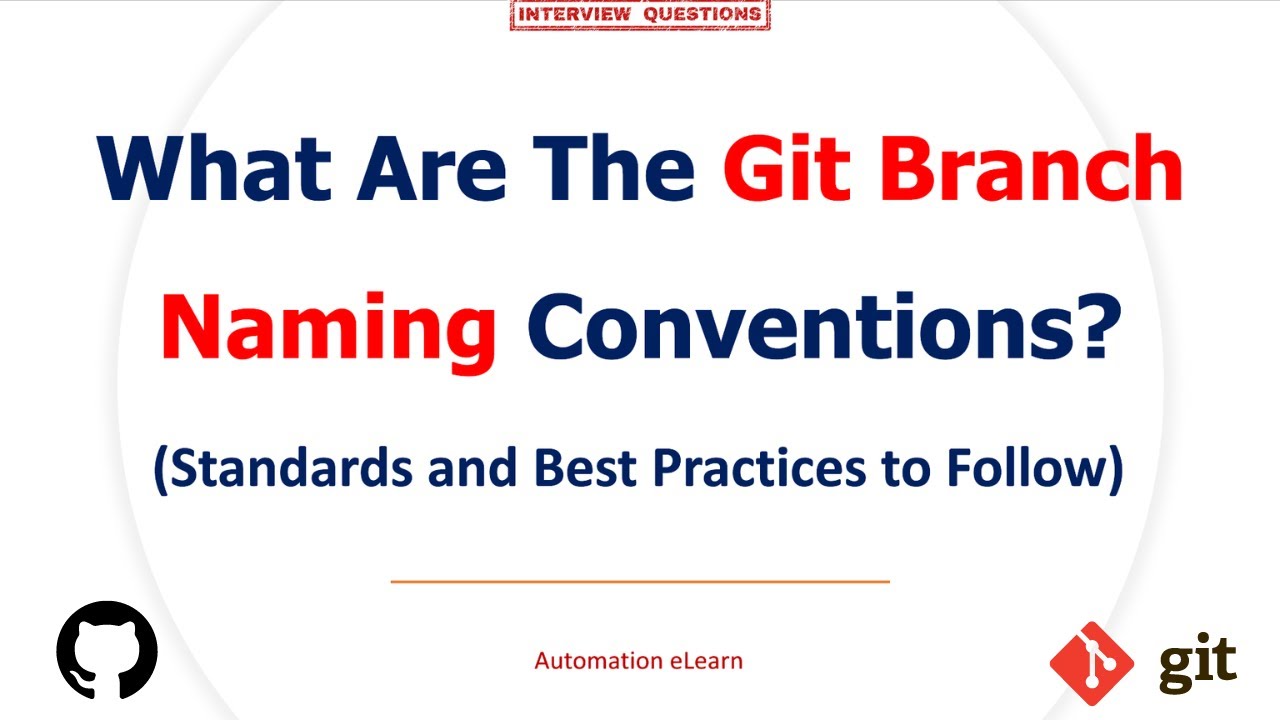 Git Branch Naming Conventions | Discover the Best Git Branch Naming Conventions