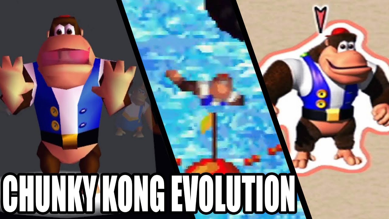 Evolution of Chunky Kong