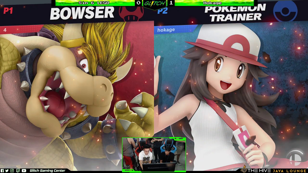Sin 6 LEGO (Falco/Bowser) vs Hokage (Pokemon Trainer) | SSBU Tournament @ GGC Mini-Glitch