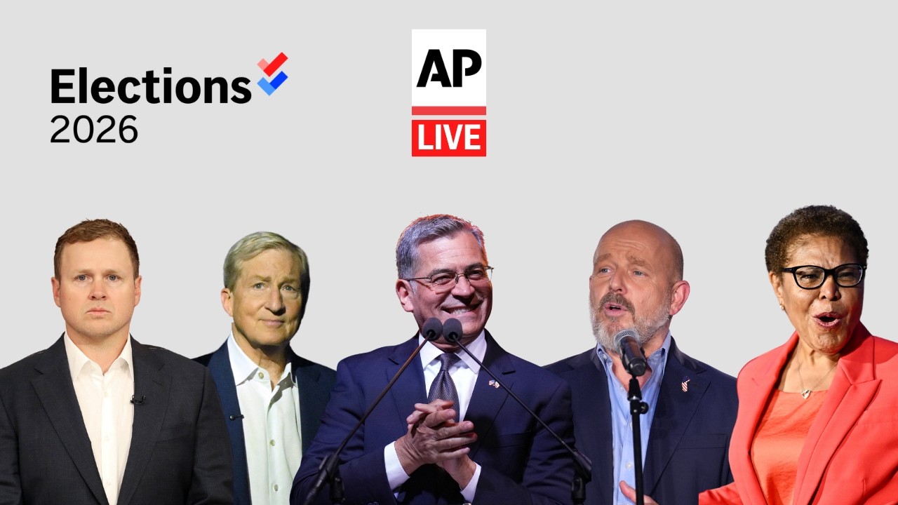California election LIVE: Pratt, Hilton, Becerra, Bass speak in governor and LA mayor races