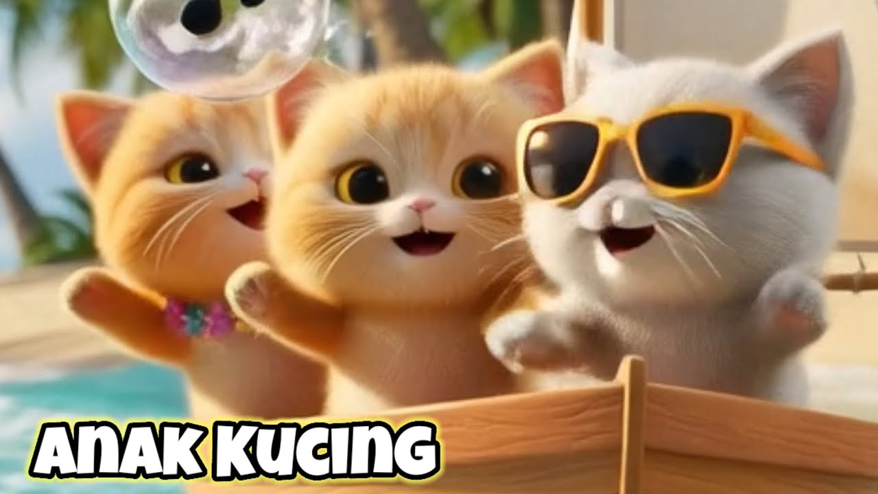 Anak Kucing Meong Meong ~ Lagu Anak Terbaik 