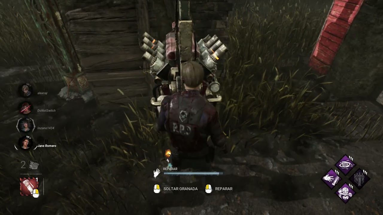 Jugando DBD se embravo la asesina