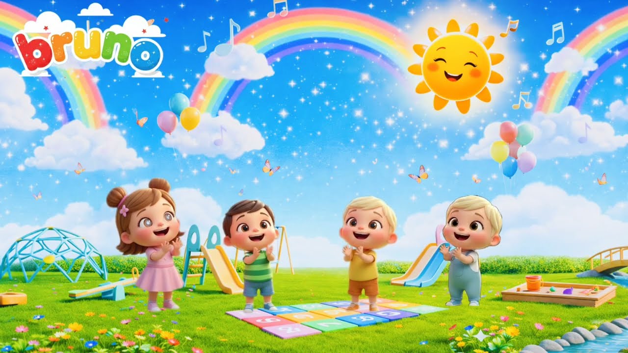 All Play Together 🌈✨ | Nursary Rhymes & Kids Song 