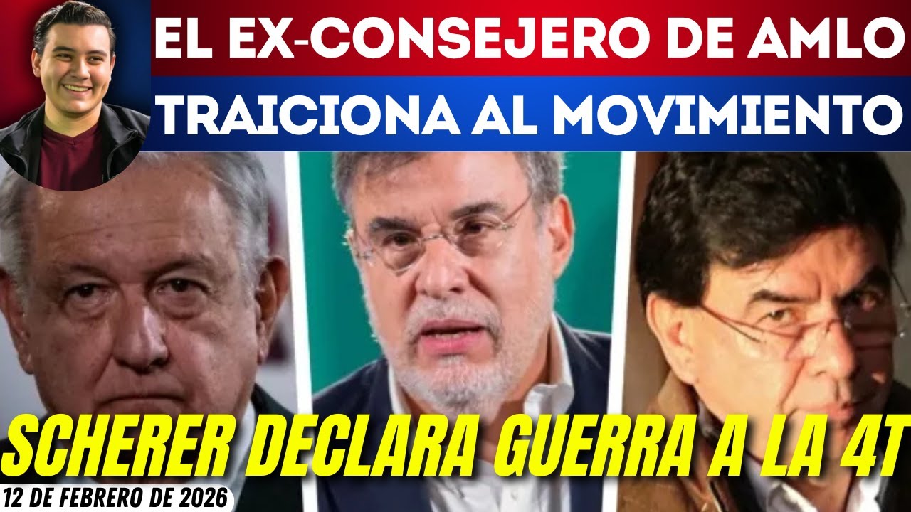 #SinMáscaras | GUERRA EN LA 4T: SCHERER JR SE LANZA VS AMLO Y JESÚS RAMIREZ EN LIBRO DE TV AZTECA