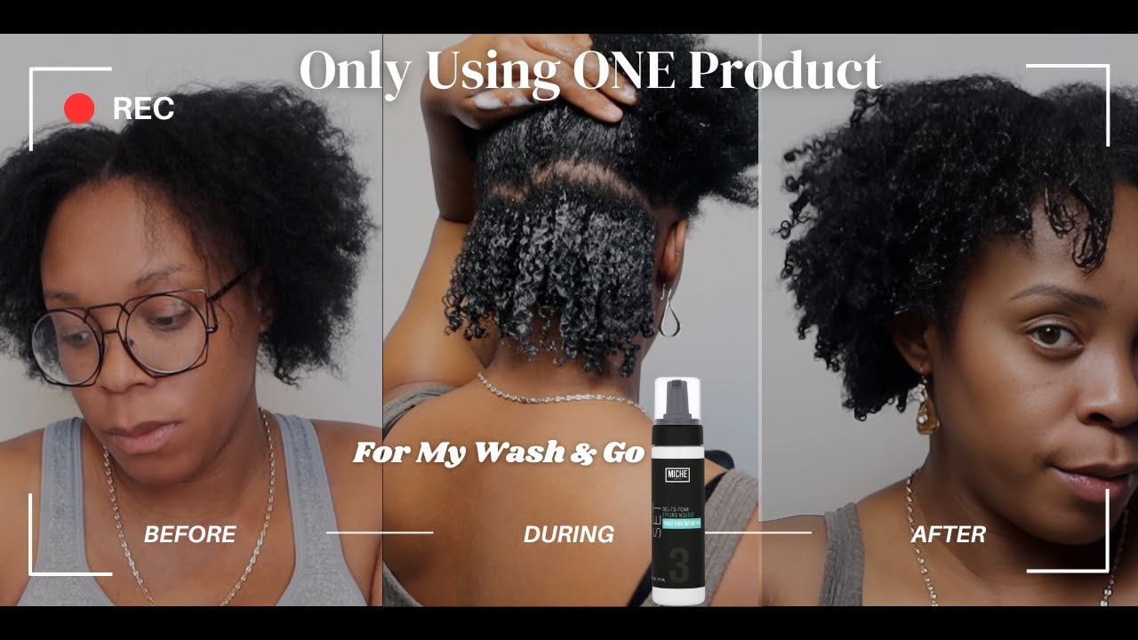 Testing the 'MICHE Beauty gel-to-foam Styling Mousse' for Frizz-Free Definition[FAIL] #productreview