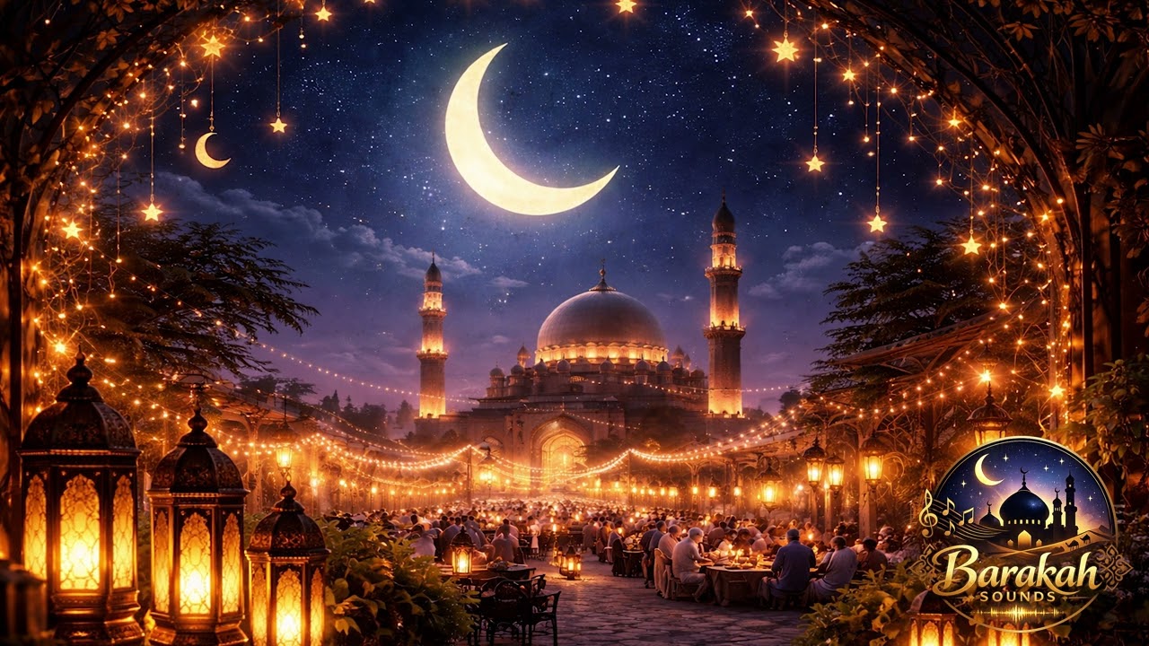 Ramadan Lantern Night Ambience ✨ Calm & Spiritual Sounds