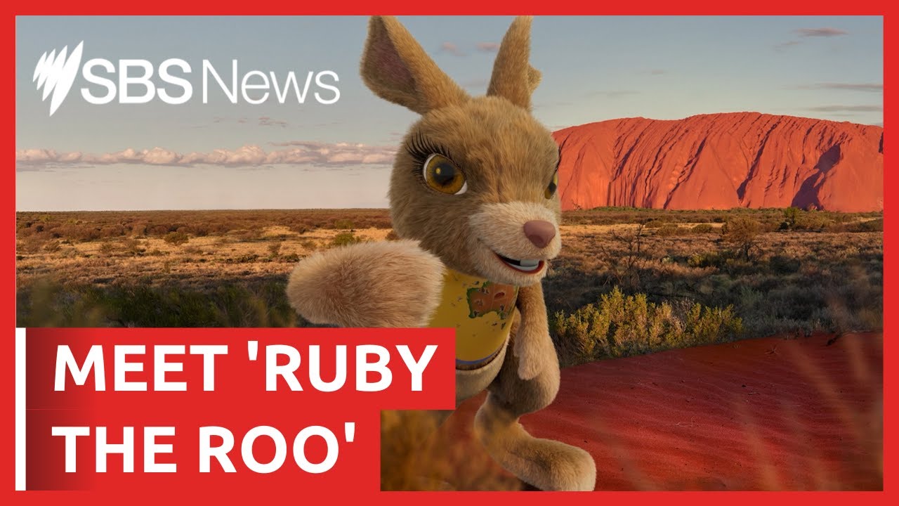 Tourism Australia reveals its new mascot 'Ruby the Roo' voiced by Rose Byrne | SBS News