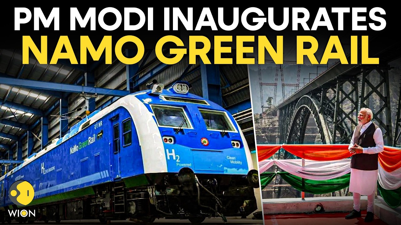 PM Modi LIVE: PM Modi Flags Off India&rsquo;s First Hydrogen Train At Jind Railway Station | WION