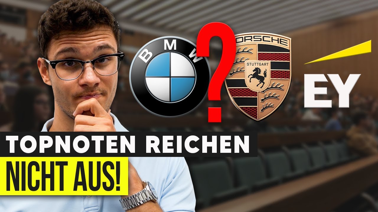 Wie wichtig sind die Noten für eine Top Karriere wirklich? (BWL, Ingenieurwesen, Informatik)
