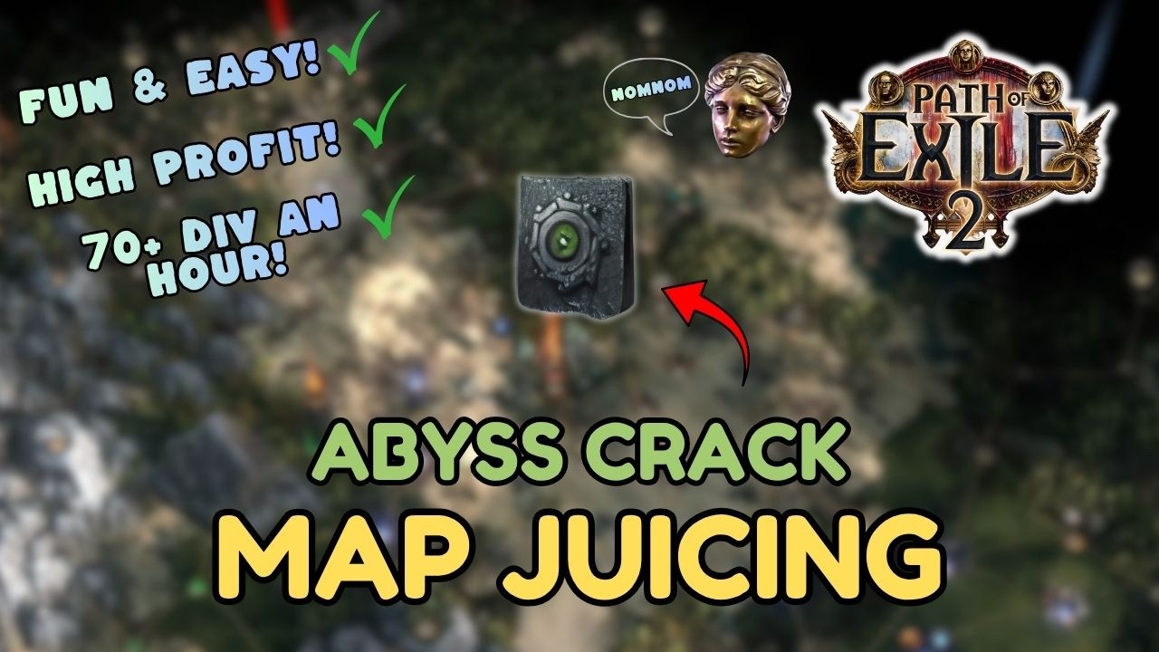 130 Divines off 2 Abyss Cracks!? Abyss Map Juicing | Path of Exile 2