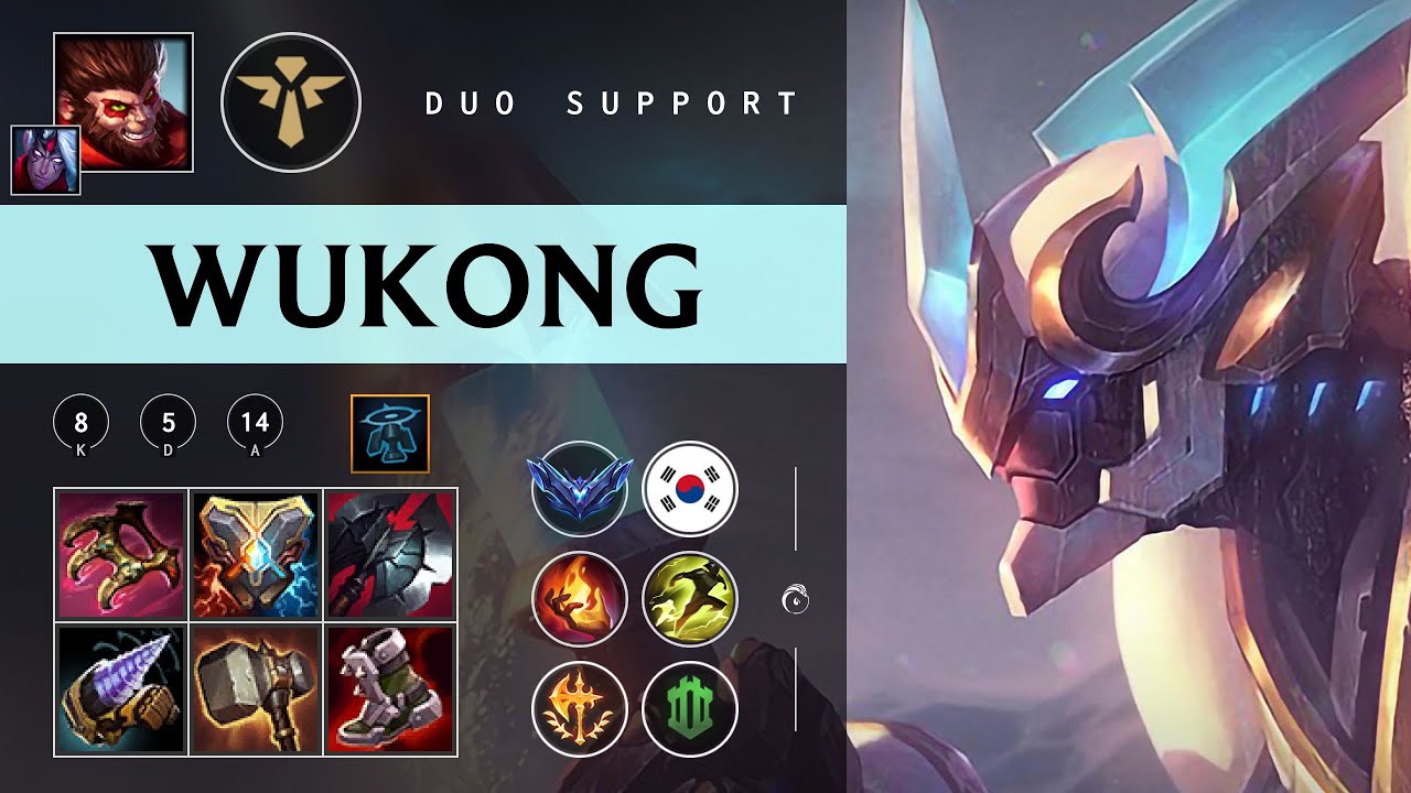 Wukong Support vs Nautilus - KR Diamond Patch 26.02