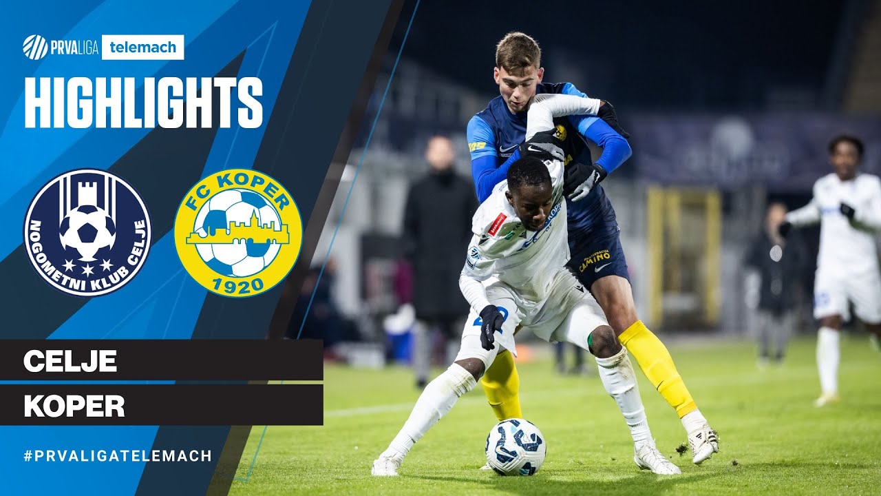 Celje 1-1 Koper | 17. krog 2025/26 #PrvaLigaTelemach
