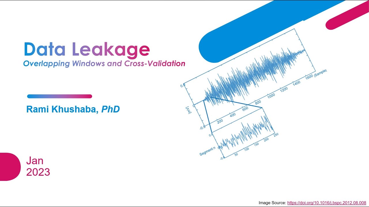 Data Leakage in Signal Pattern Recognition