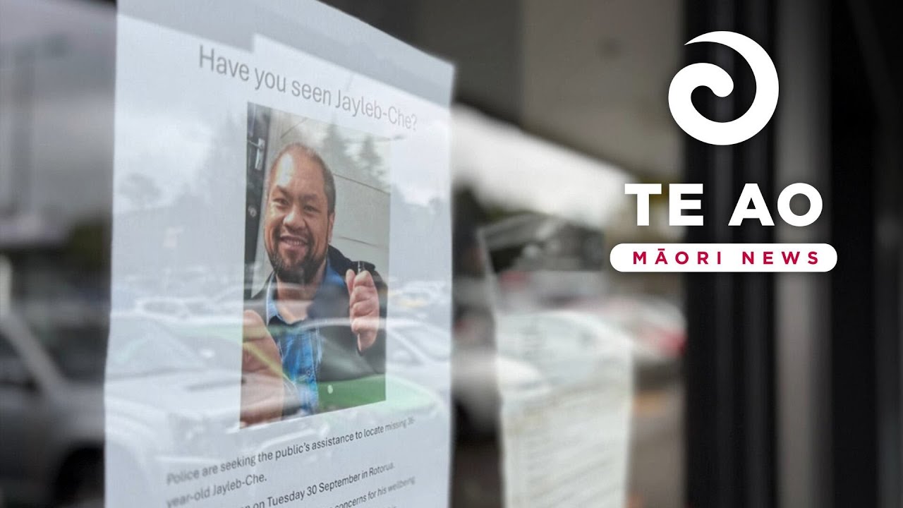 Aukaha: Whānau of missing man Jayleb-Che remain unshaken in their search | Te Ao Māori News