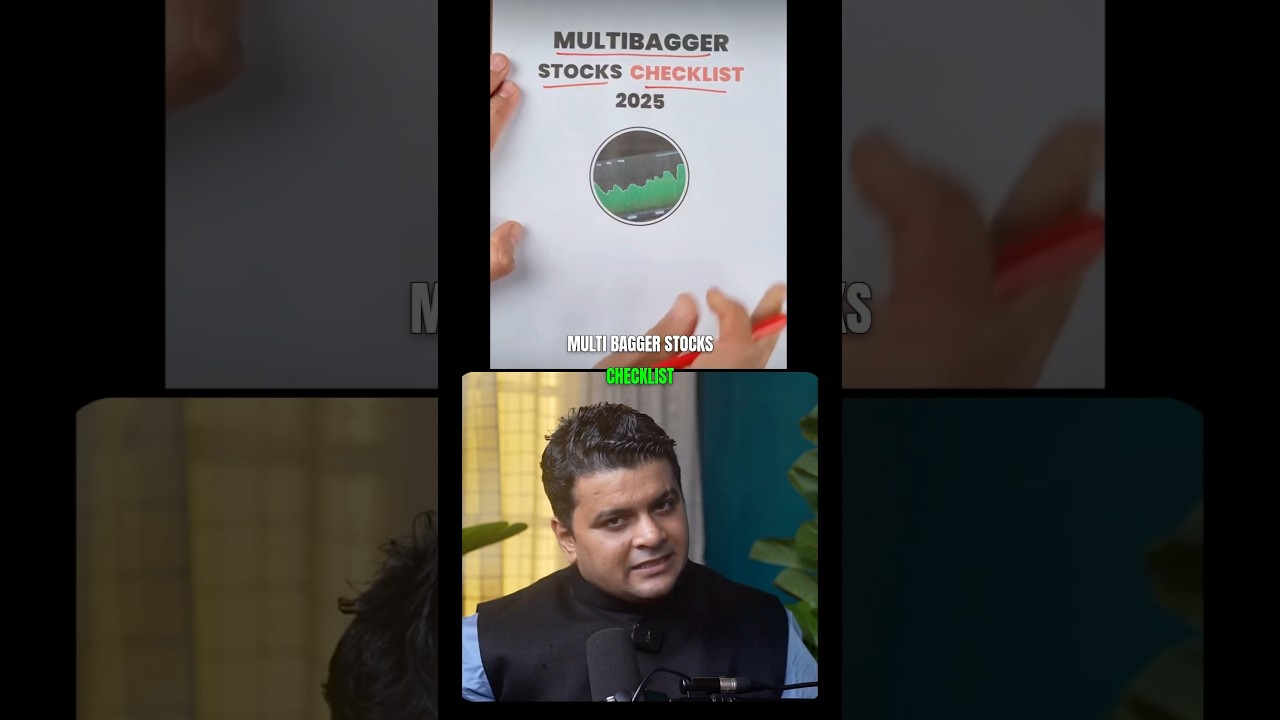 Multibagger Stocks Checklist 2025 ✅️ #stock#share#financial#wealth#invest#retirement#money#trend
