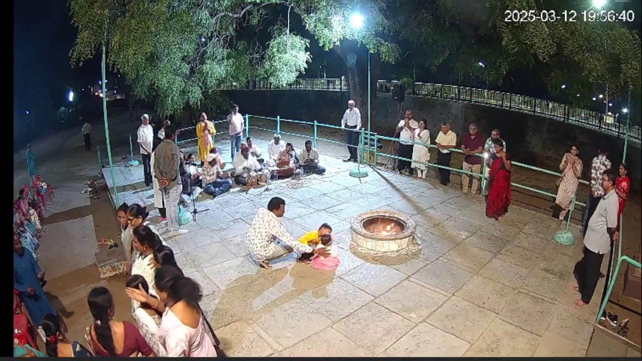 Live-Avatar Meher Baba's Dhuni from Meherabad 12th march  2025