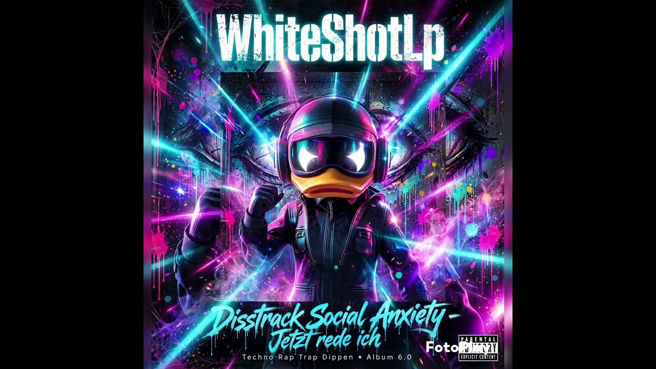 Disstrack Social Anxiety - FI*CK Dich jetzt rede ich Techno rap trap deutschrap Dippen Album 6.0