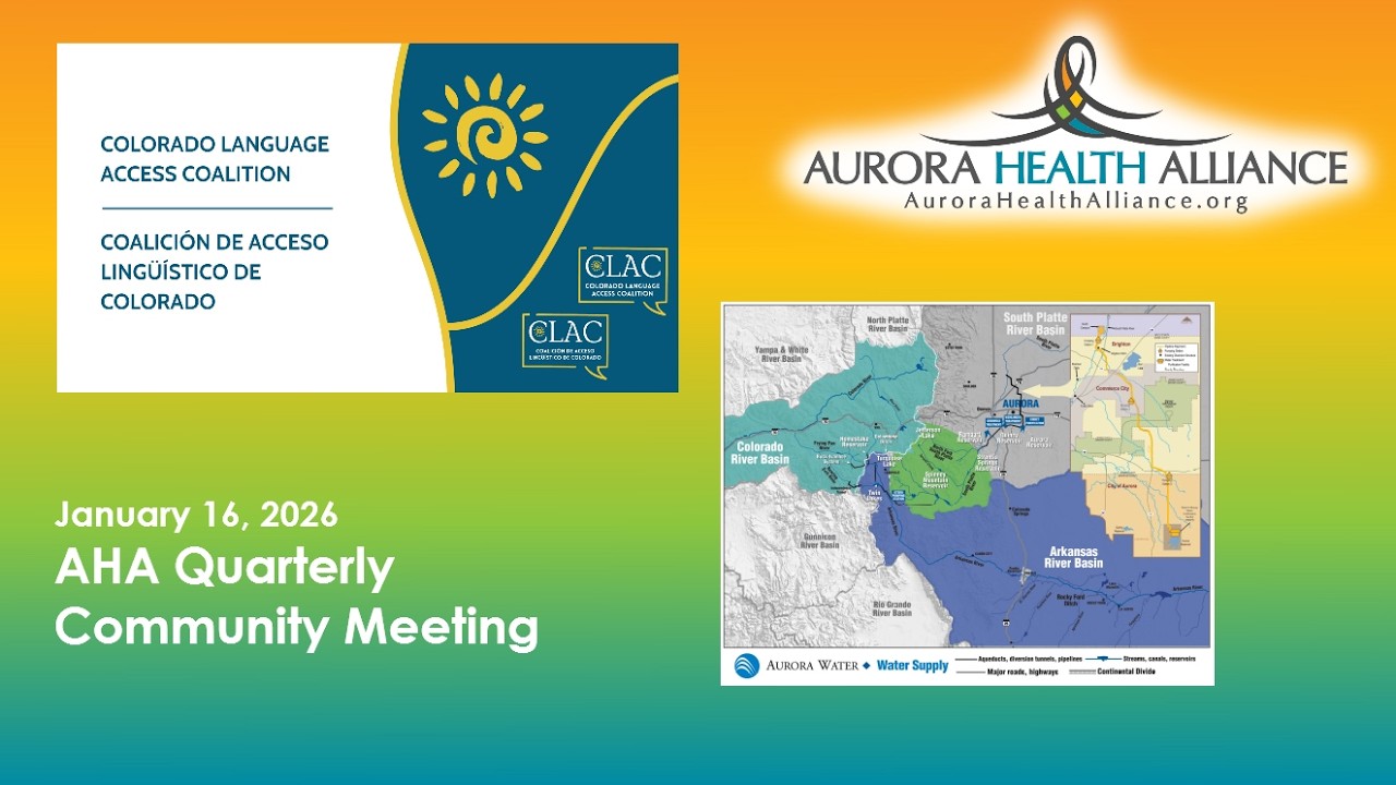 AHA Winter Quarterly Community Meeting - January 16, 2026