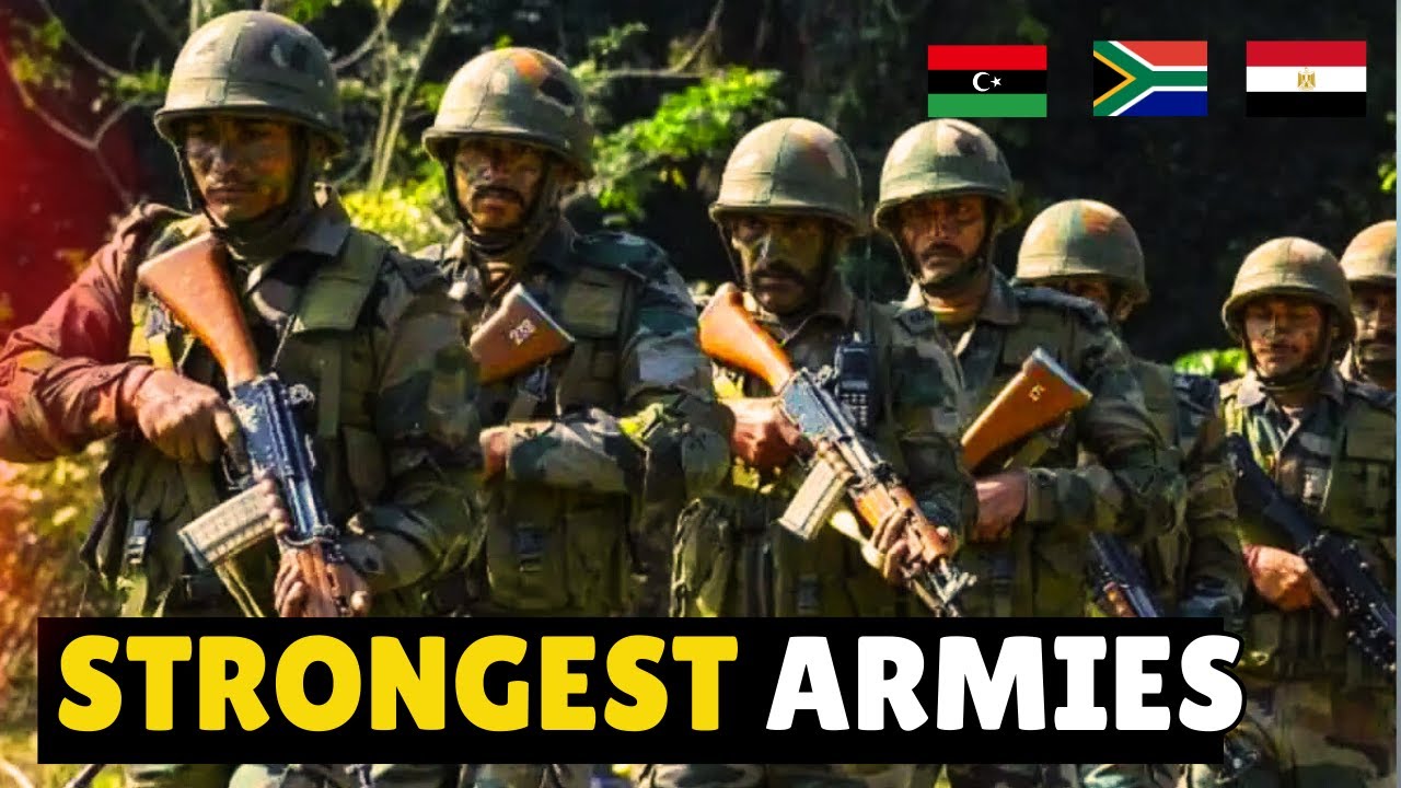 Top 10 STRONGEST MILITARIES in Africa in 2025.