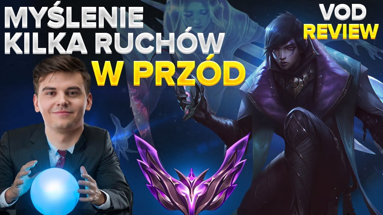Jak myśleć kilka ruchów w przód- VOD Review Damkex Aphelios/Ezreal Master ADC