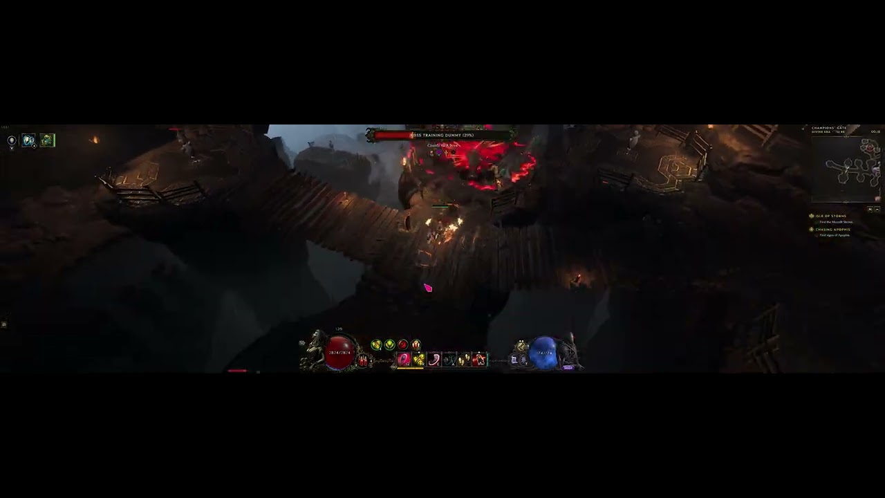 Last Epoch S3: Forge Guard - Shield Rush Damage Test v2