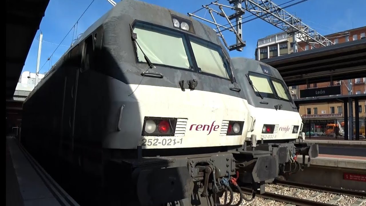 Estación Provisional Ferrocarril de León Trenes 2018