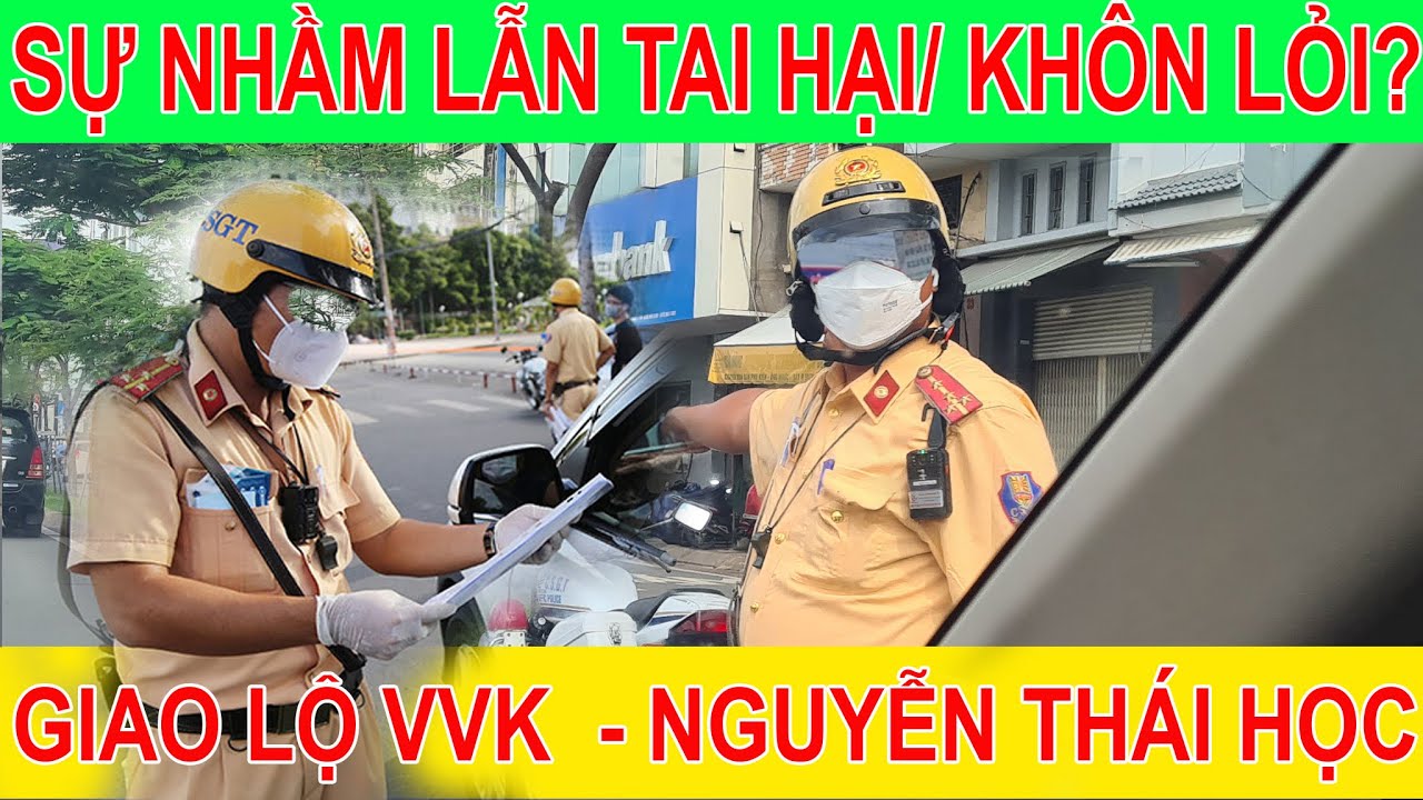 Quay đầu ngược chiều và vượt đèn đỏ tại trụ CẦU ÔNG LÃNH - giao lộ Võ Văn Kiệt - Nguyễn Thái Học.