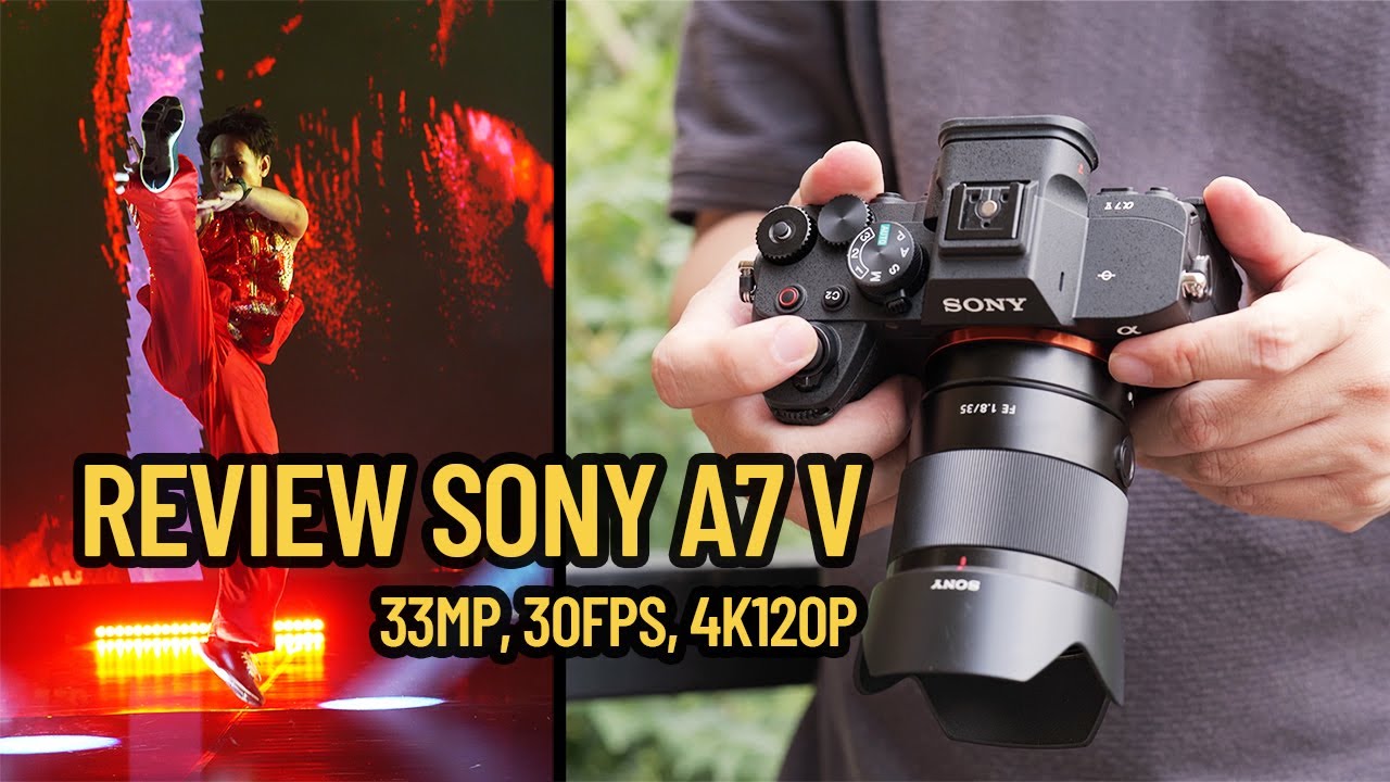 Review Sony A7 V - 30fps, Pre-Capt. 1detik, harga kurang  dari 1/2 Kamera Pro Sony A1 II