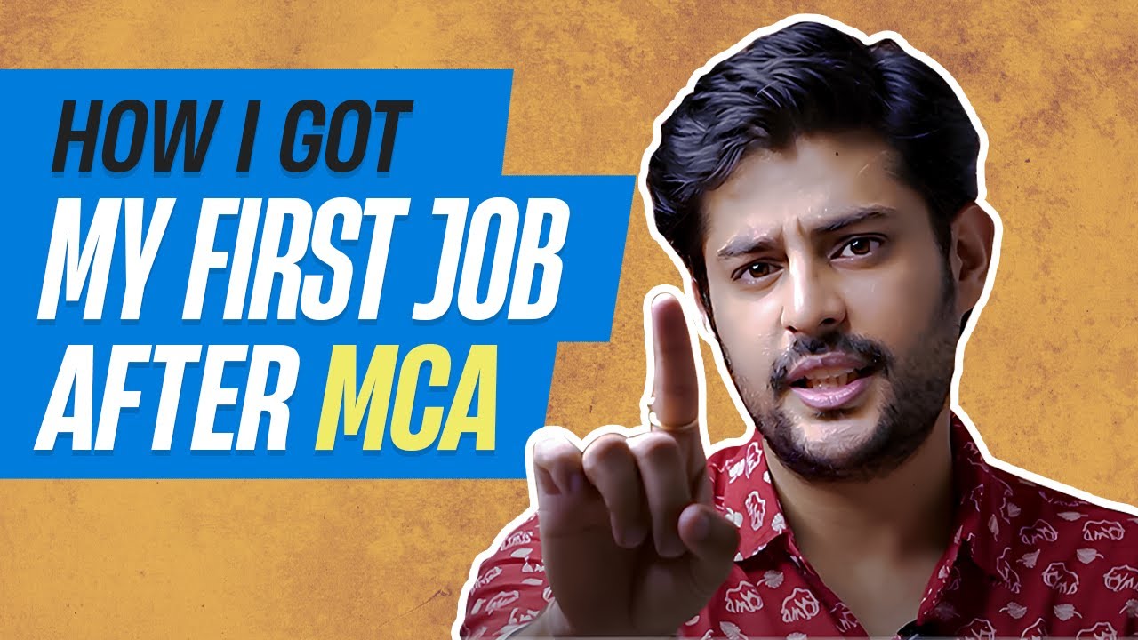 How I got my first job after MCA😍 | MCA placement guide✅ | MCA degree