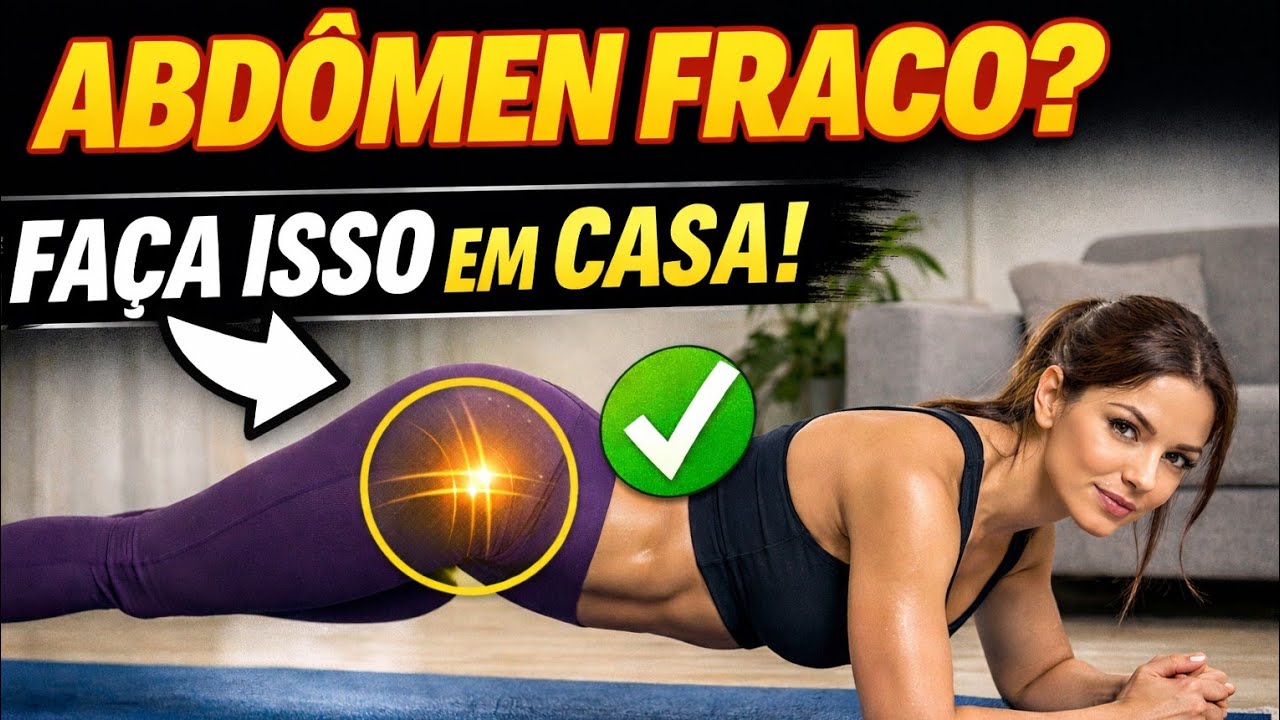 MÉTODO SECRETO: Pilates em Casa que FORTALECE seu CORE e GLÚTEOS! DESCUBRA JÁ