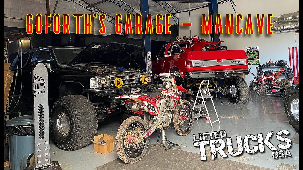 GOFORTH'S LIFTED TOYOTAS & SQUAREBODY GARAGE - MANCAVE