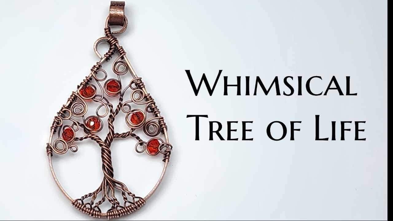 Whimsical Tree of Life: Wire Wrapping Tutorial: DIY Jewelry