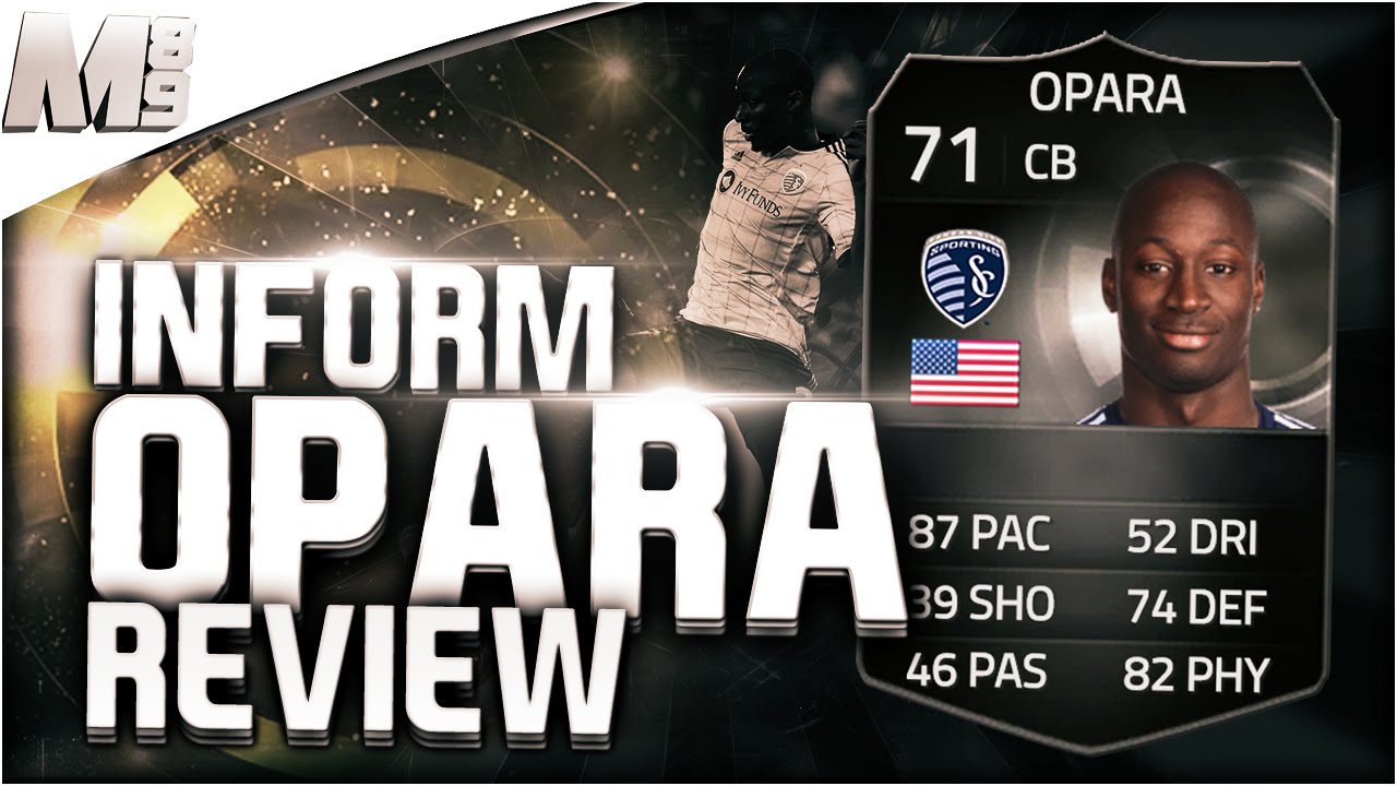 FIFA 15 IF OPARA REVIEW (71) FIFA 15 Ultimate Team Player Review + In Game Stats