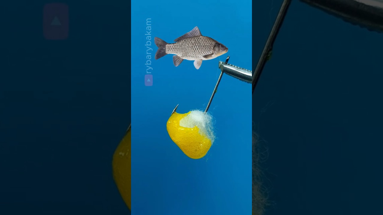 The Forbidden Crucian Carp Bait You Must Try!🍳 #shorts