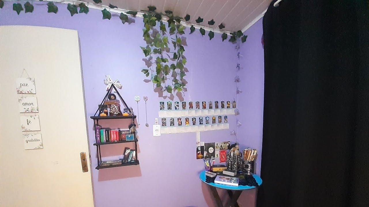 TOUR PELA MINHA SALA ESOTÉRICA + MEU NOVO CANTINHO DE GRAVAÇÕES #bruxarianatural #bruxanatural
