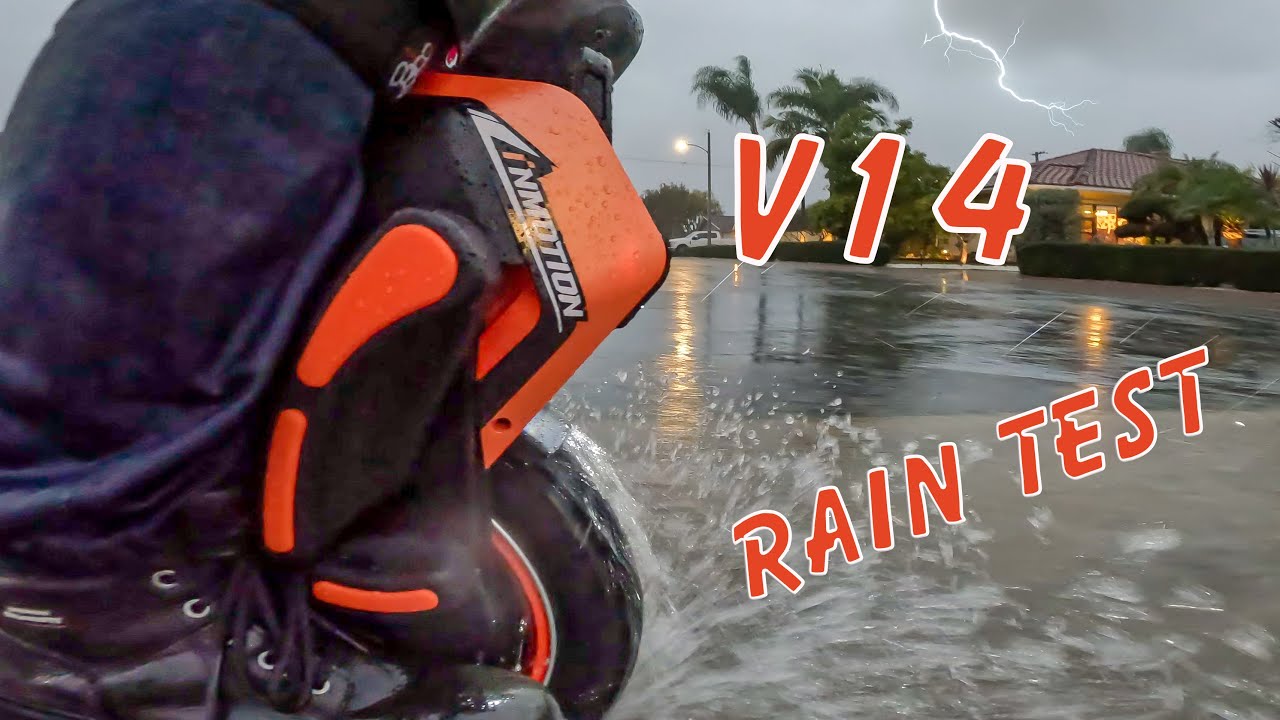 Inmotion V14 Rain Test