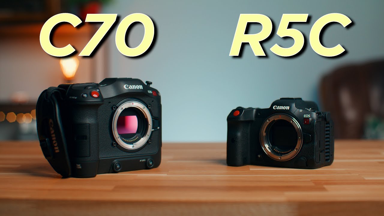 CANON R5 C vs. C70 // Which one is best for Filmmaking?