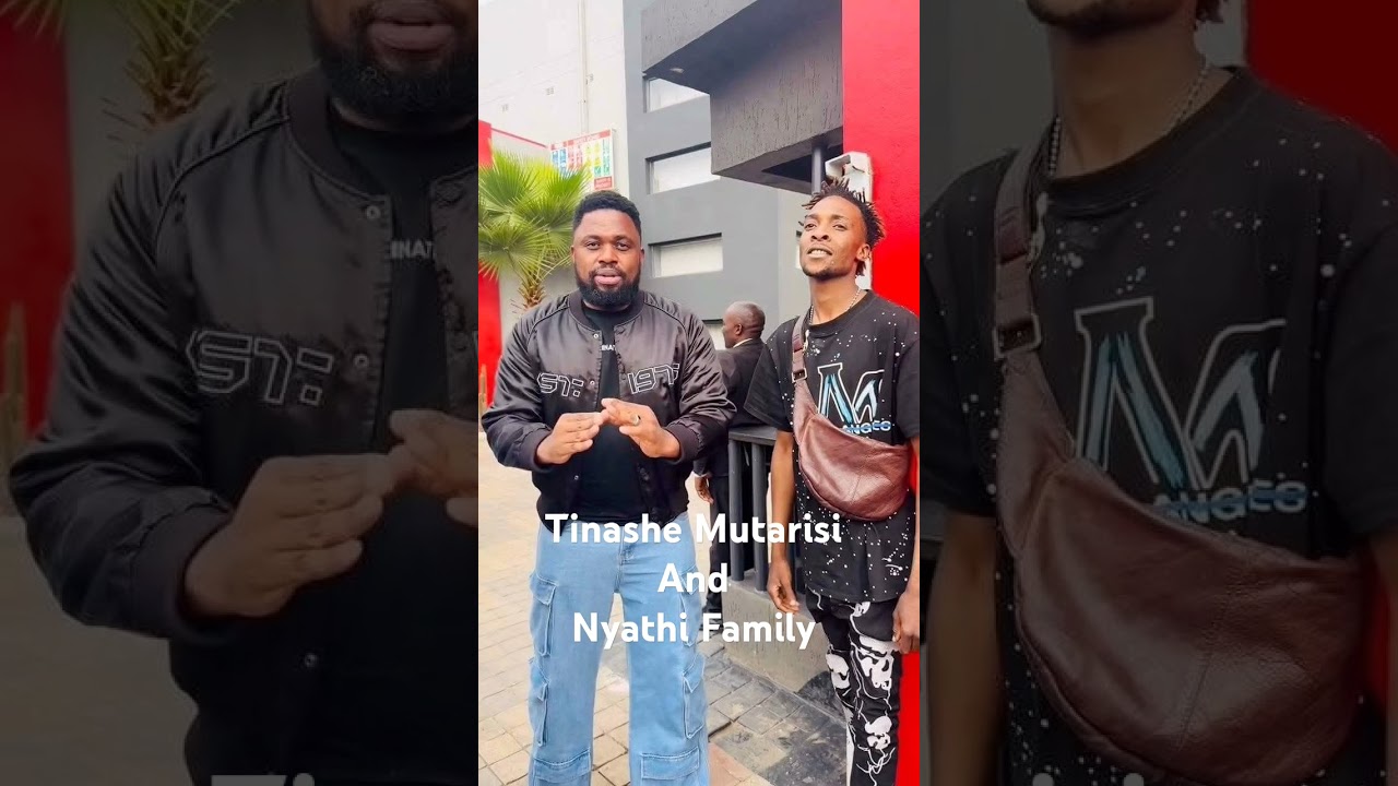 Tinashe Mutarisi meets Nyathi family #zimbabwe #zimgossip #zimcelebs