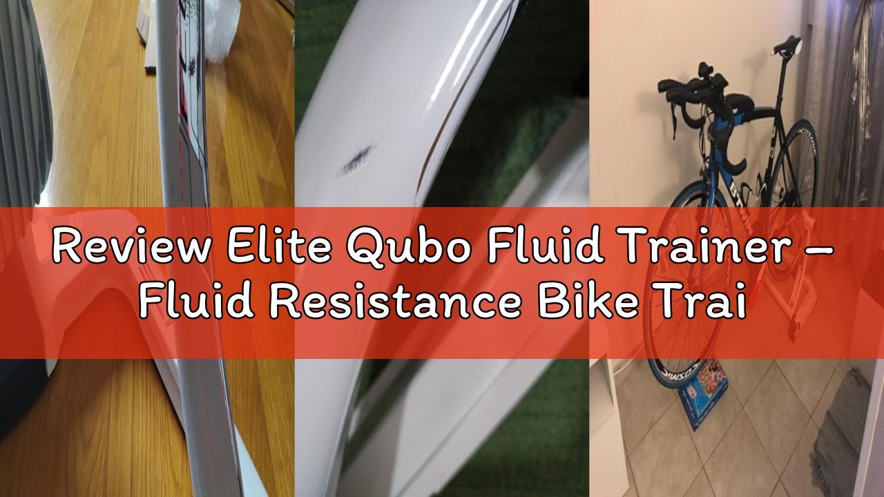 Review Elite Qubo Fluid Trainer – Fluid Resistance Bike Trainer – Quiet Indoor Cycling – For Road Bi