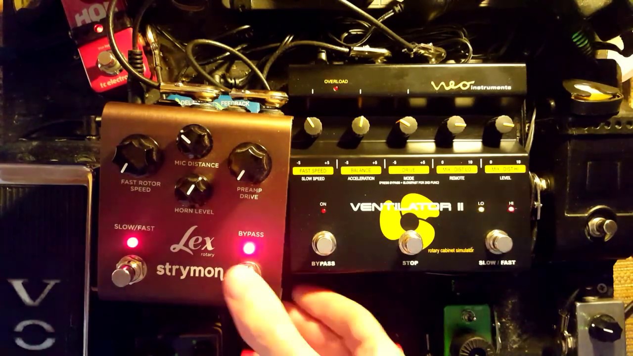 Strymon Lex vs. Neo Instruments Ventilator 2 - Rotary/Leslie demo & comparison