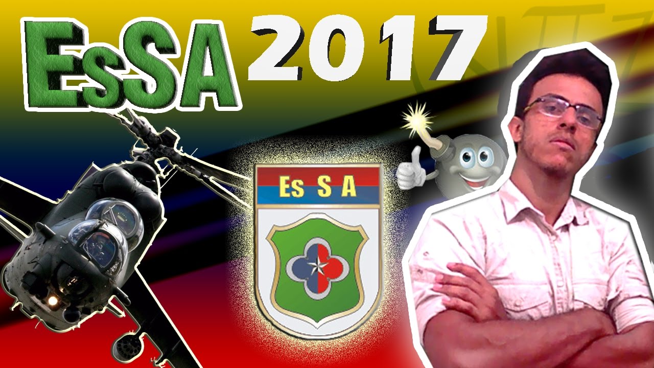 EsSA 2017 - correção parte 1- Sargento do Exército. Esa 2016/2017- Resolução - Esa
