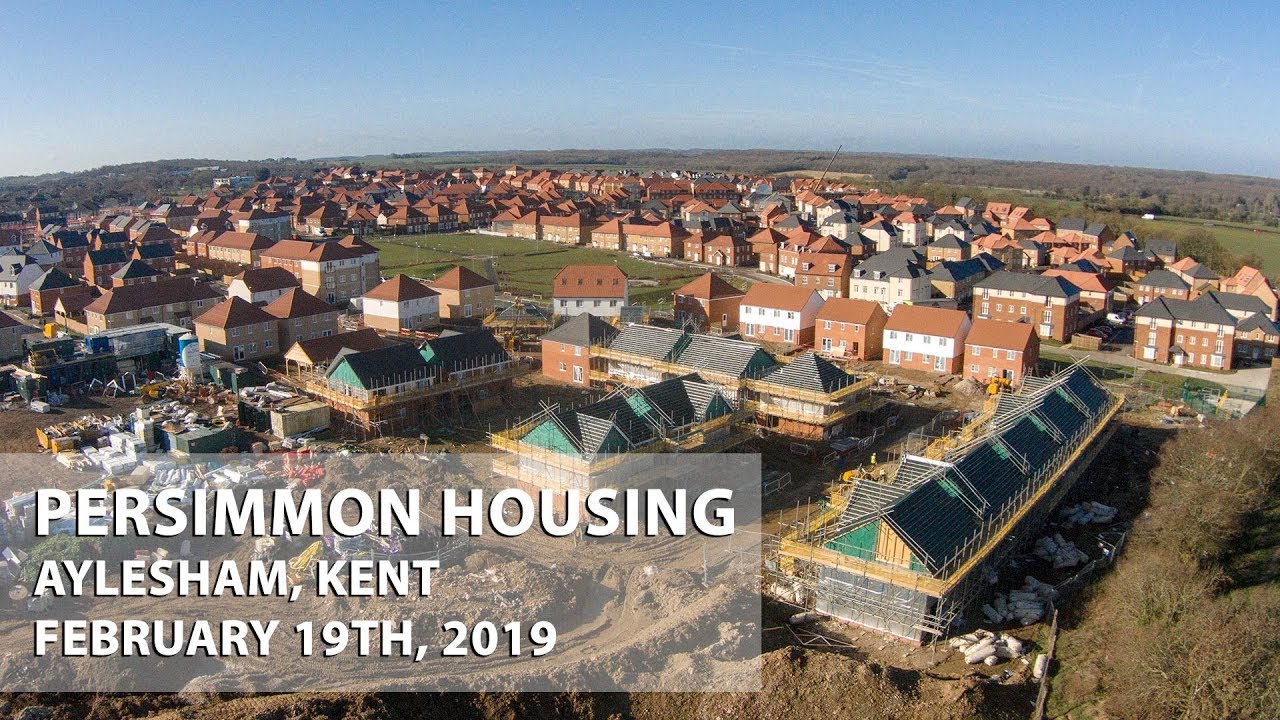 Persimmon Aylesham New Builds February 19th 2019