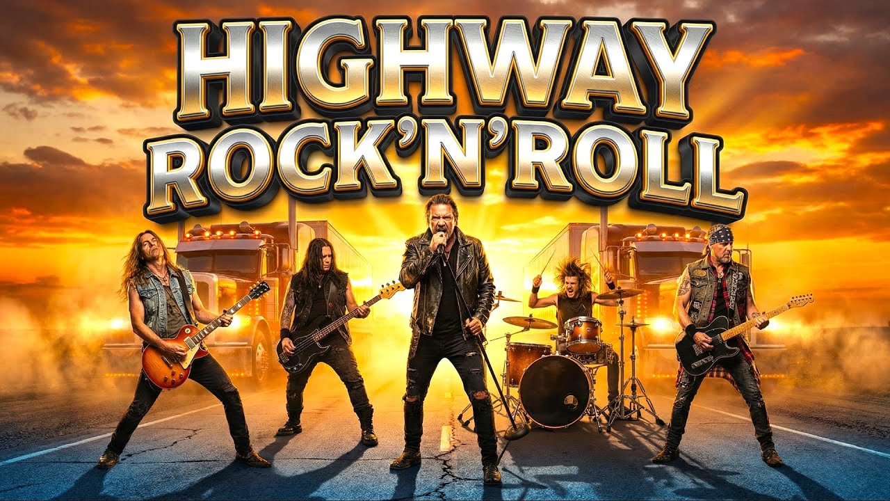 Highway Rock&rsquo;n&rsquo;Roll 🔥 Dust & Steel on the Open Road | Ultimate Rock Playlist for Long Drives