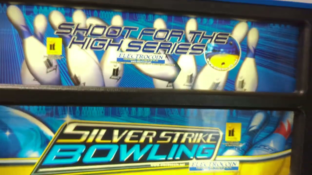 Silver Strike Bowling arcade cabinet restoration