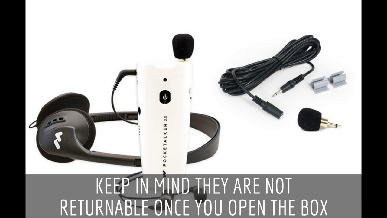 Williams Sound Pocketalker 2.0 REVIEW