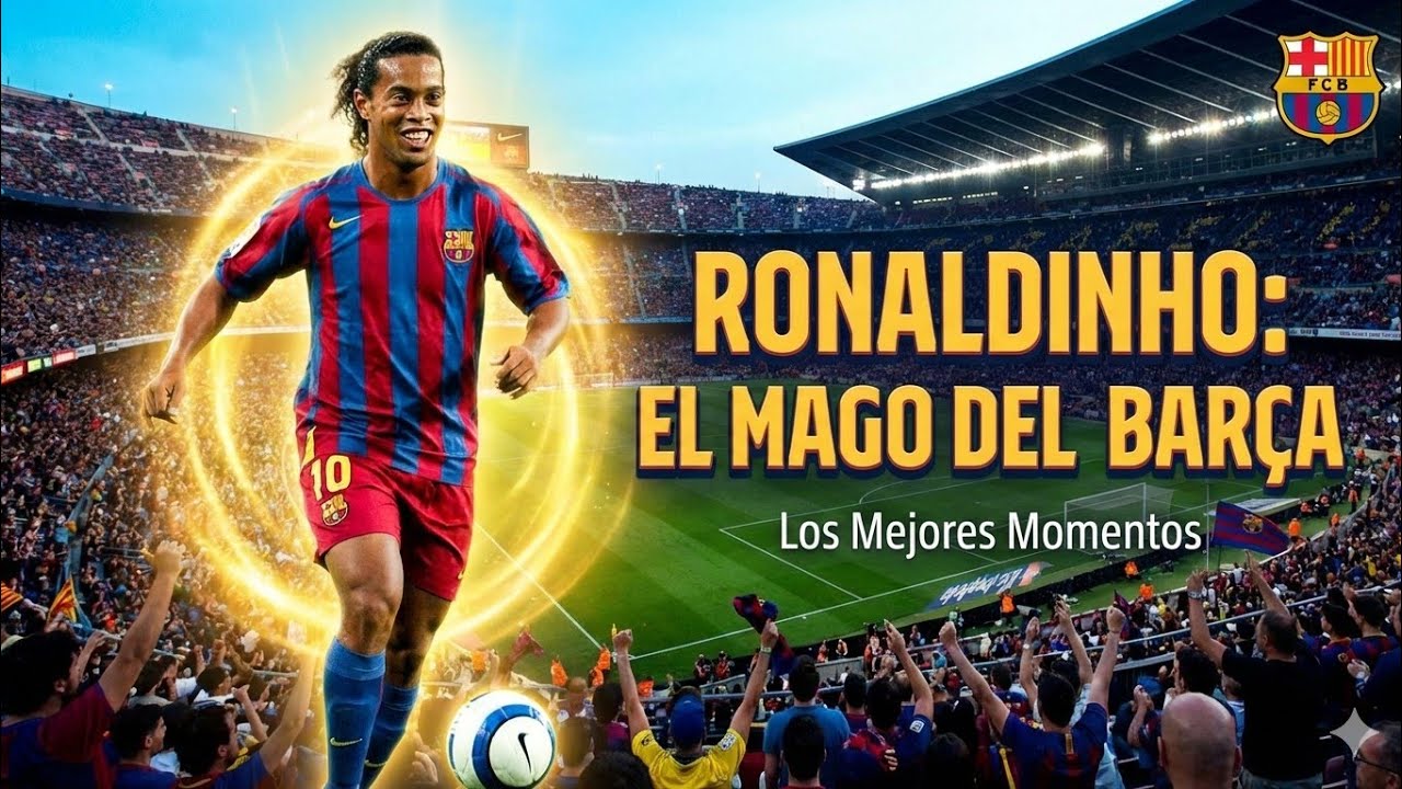 Ronaldinho el mejor mago del mundo del fútbol ⚽🏆 #futbol #ronaldinho #football #barcelona 