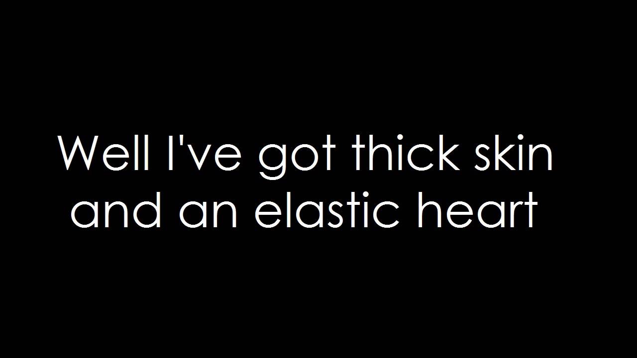 Sia - Elastic Heart (lyrics)