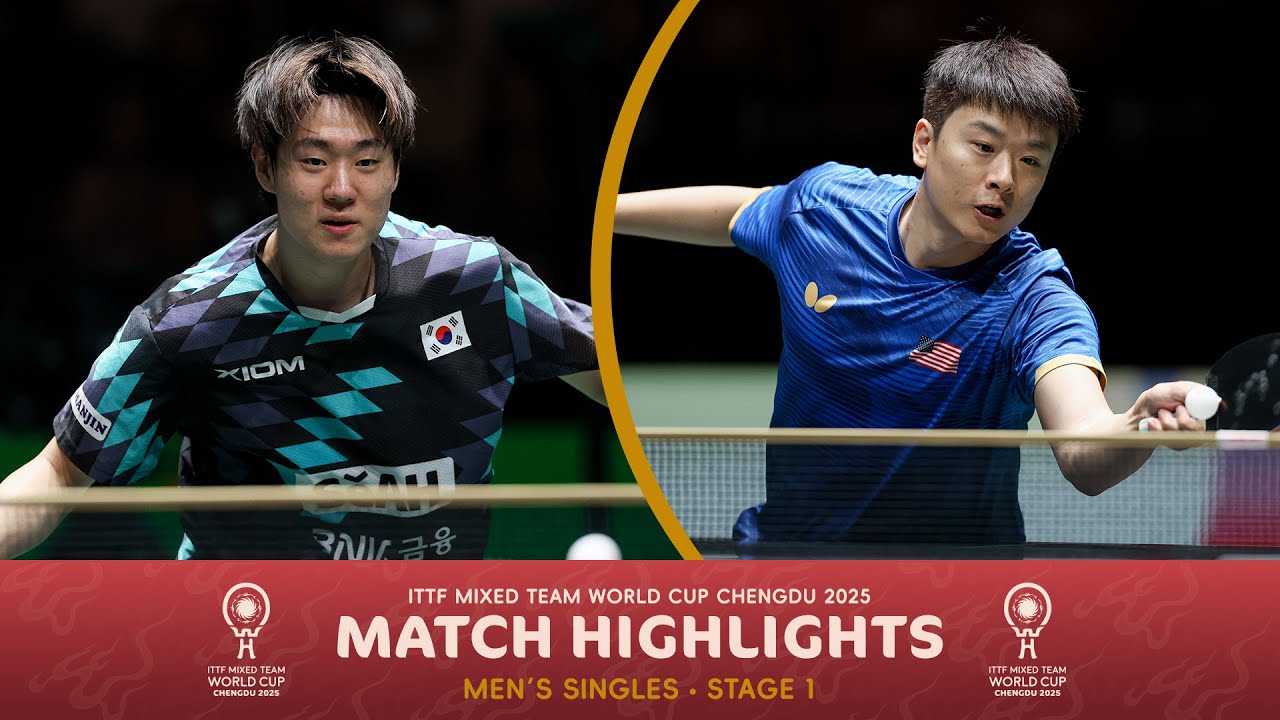 Oh Junsung vs Jishan Liang | ITTF Mixed Team World Cup 2025 (Stage 1)